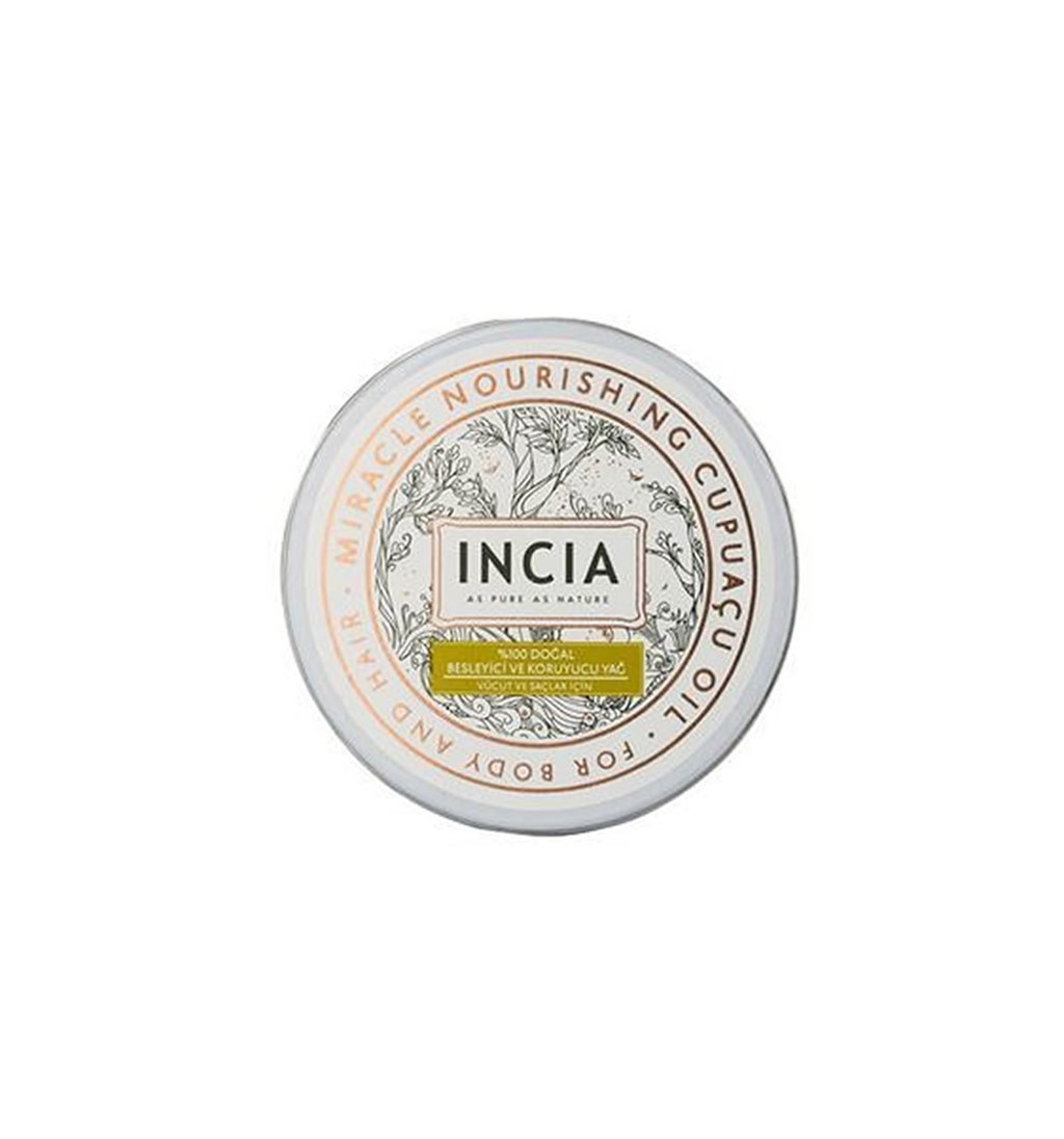 İNCİA %100 BESLEYİCİ VE KORUYUCU YAĞ - VÜCUT VE SAÇLAR İÇİN 50ML