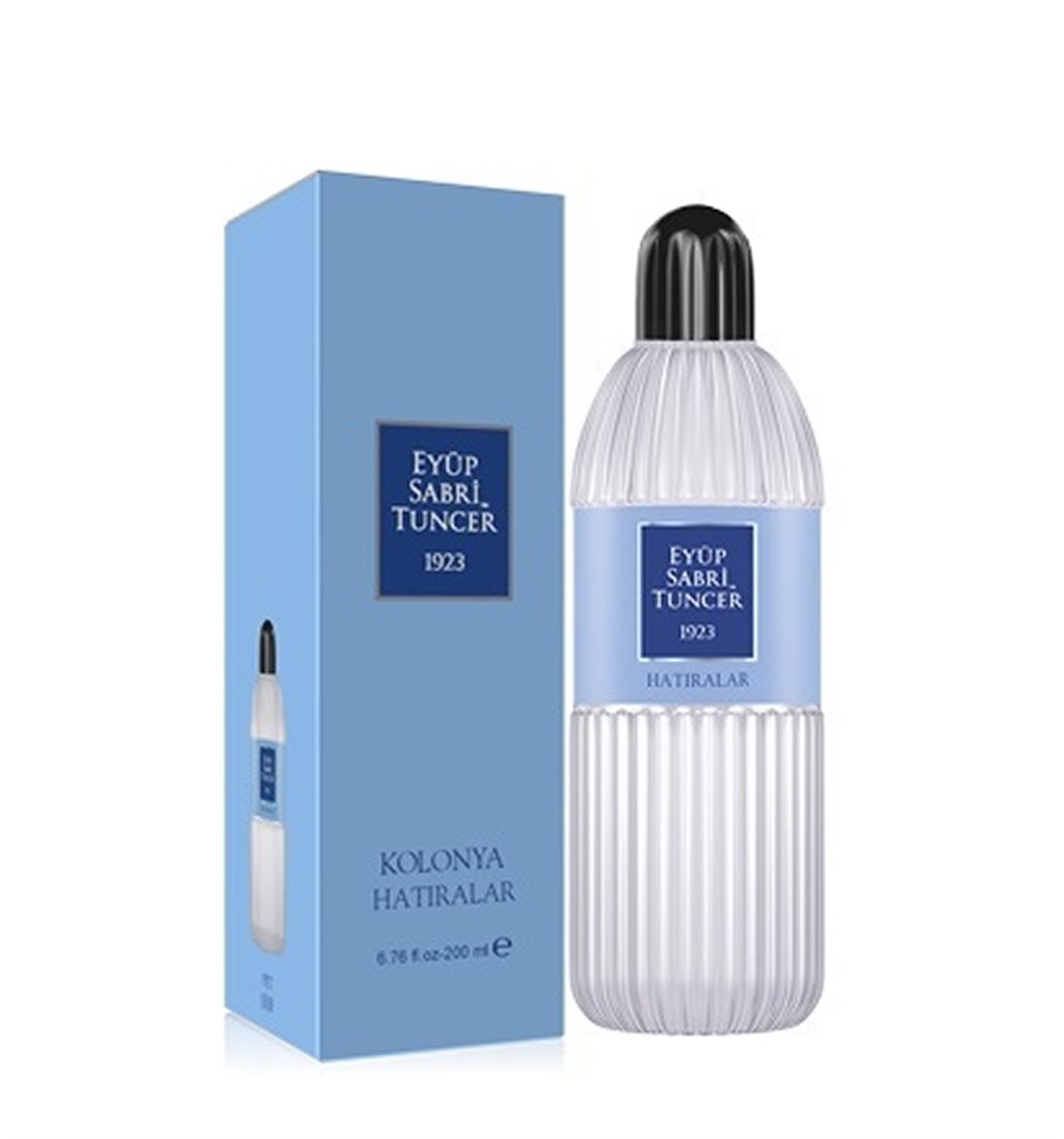 EYÜP SABRİ TUNCER HATIRALAR KOLONYASI 200ML - CAM ŞİŞE