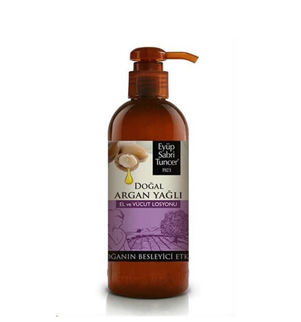 EYÜP SABRİ TUNCER DOĞAL ARGAN YAĞLI EL VE VÜCUT LOSYONU 250ML