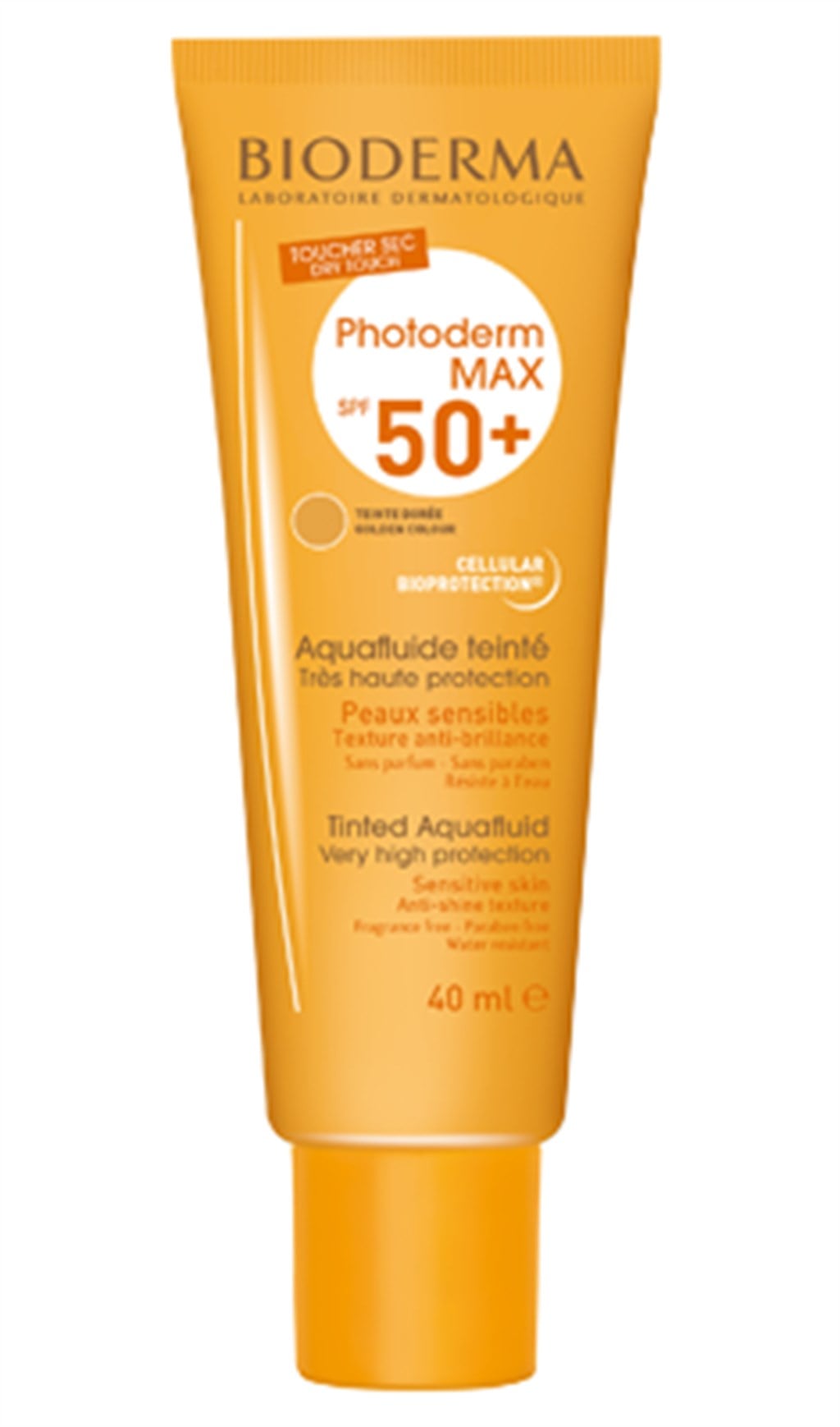 BİODERMA PHOTODERM MAX AQUAFLUİD GOLDEN SPF 50+ 40 ML