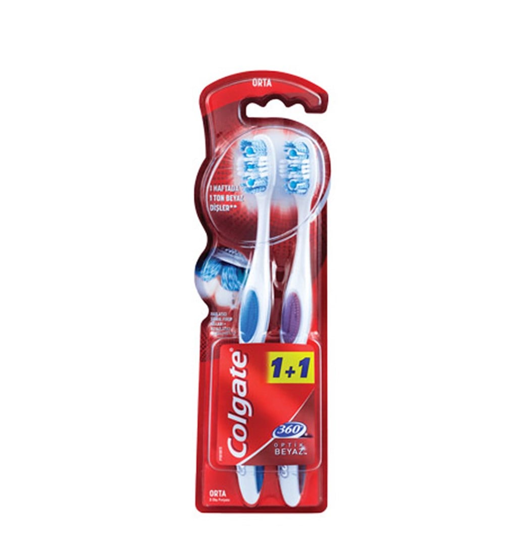 COLGATE DİŞ FIRÇASI 360 OPTİK BEYAZLIK