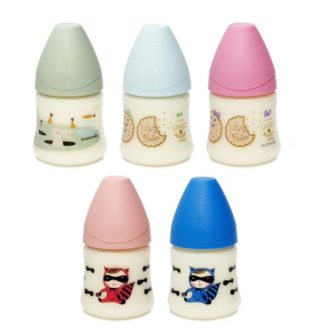 SUAVİNEX ORTODONTİK PP GENİŞ AĞIZ BİBERON 0-6AY 150ML