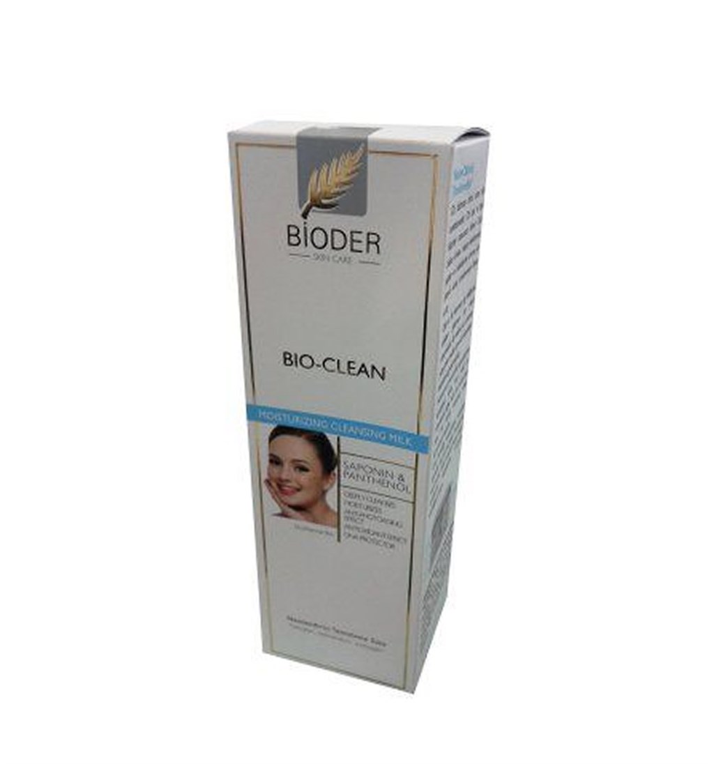 BİODER NEMLENDİRİCİ TEMİZLEME SÜTÜ 200ML