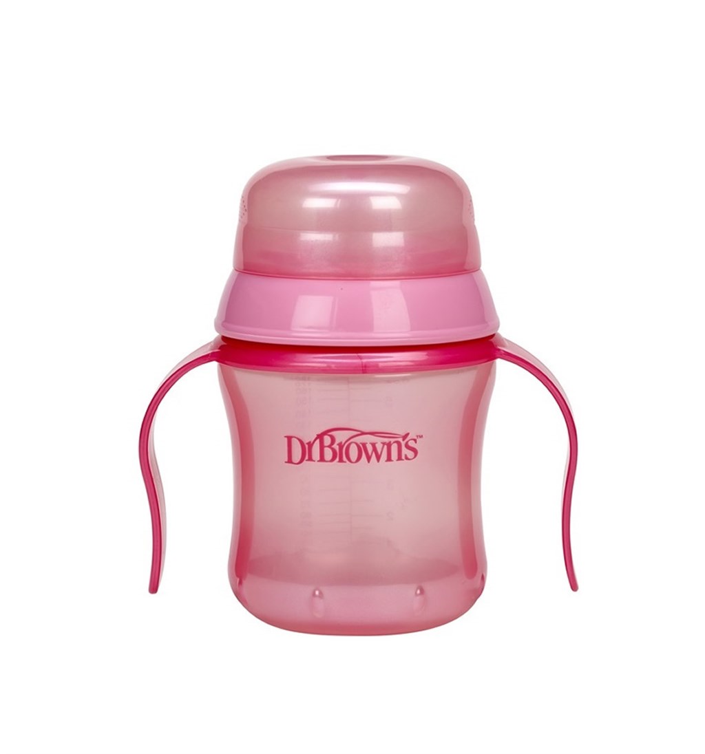 DR.BROWNS KULPLU BARDAK - PEMBE