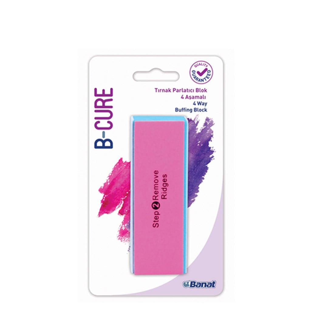BANAT B-CURE 4 AŞAMALI TIRNAK PARLATICI BLOK