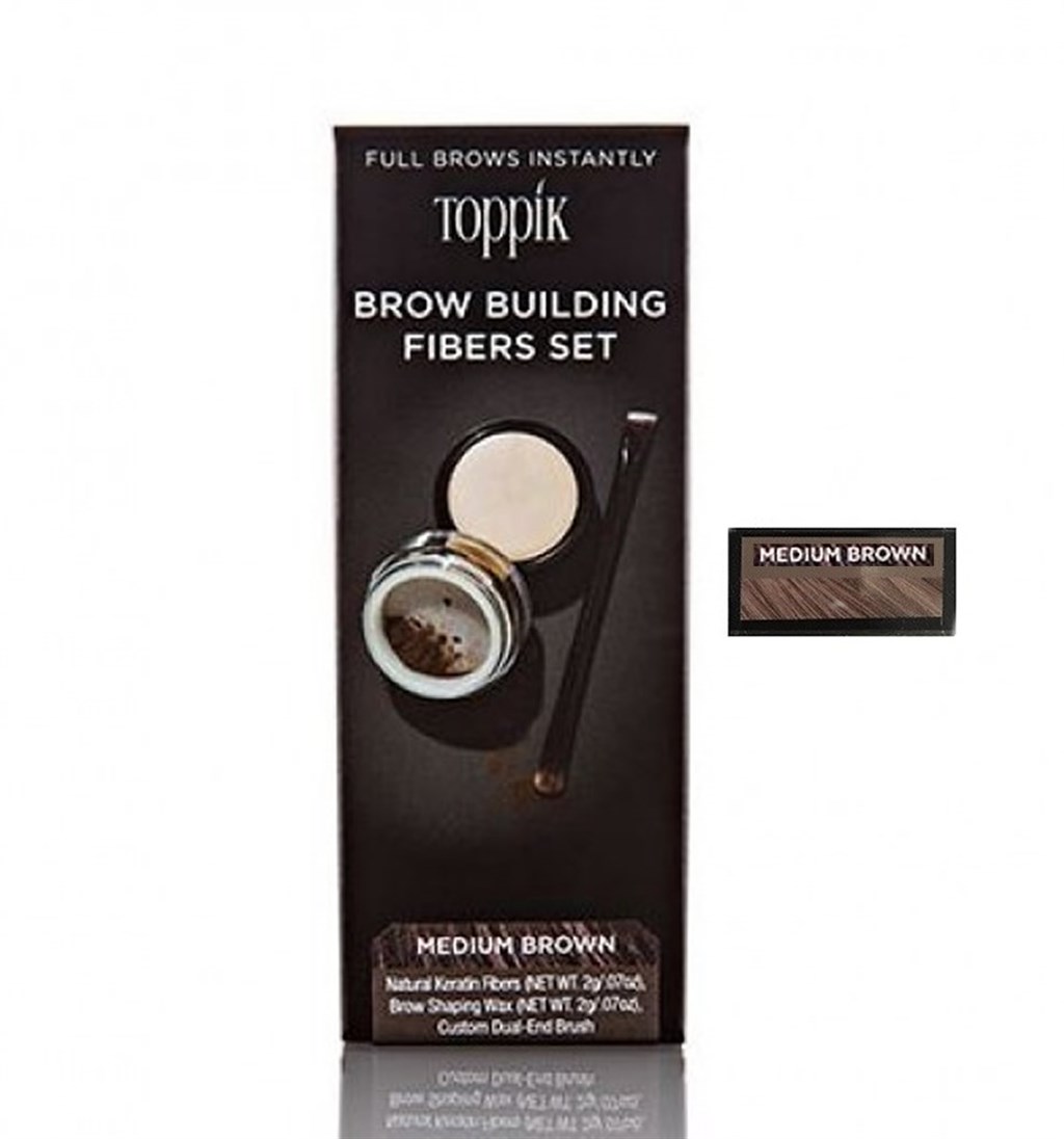 TOPPİK KAŞ DOLGUNLAŞTIRICI  - ORTA KAHVE