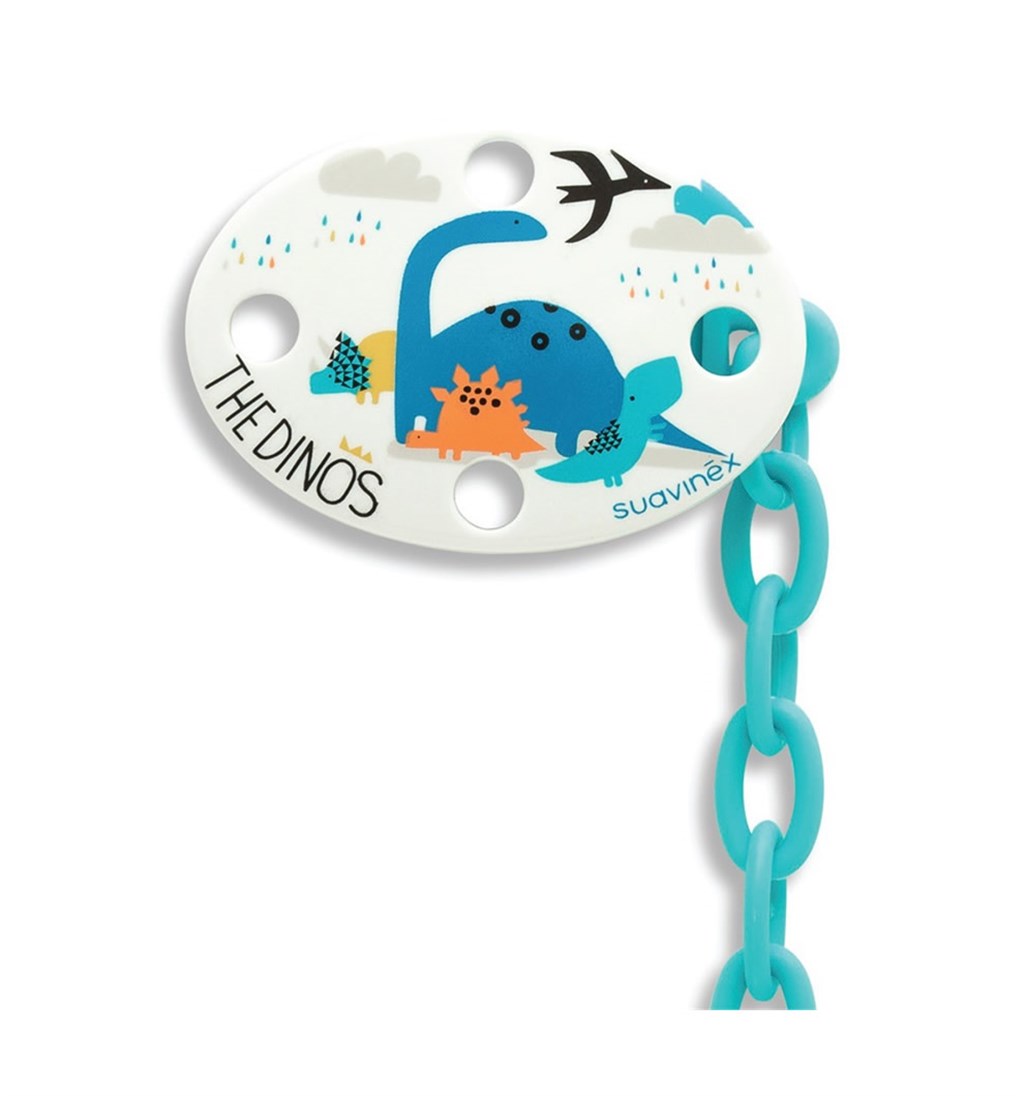 SUAVİNEX TOTAL LOOK OVAL EMZİK ZİNCİRİ - MAVİ - THE DİNOS