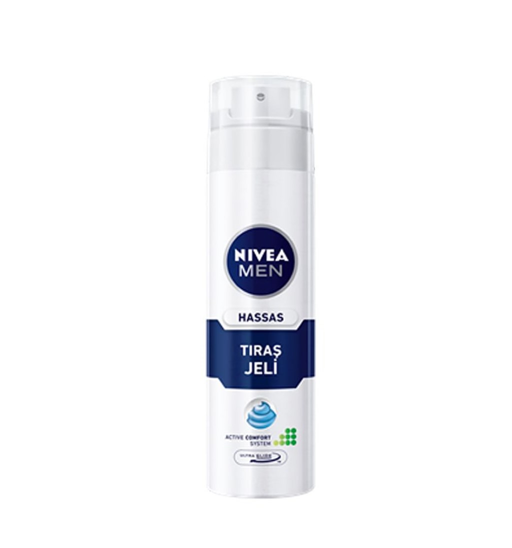 NİVEA MEN HASSAS TRAŞ JELİ 200ML