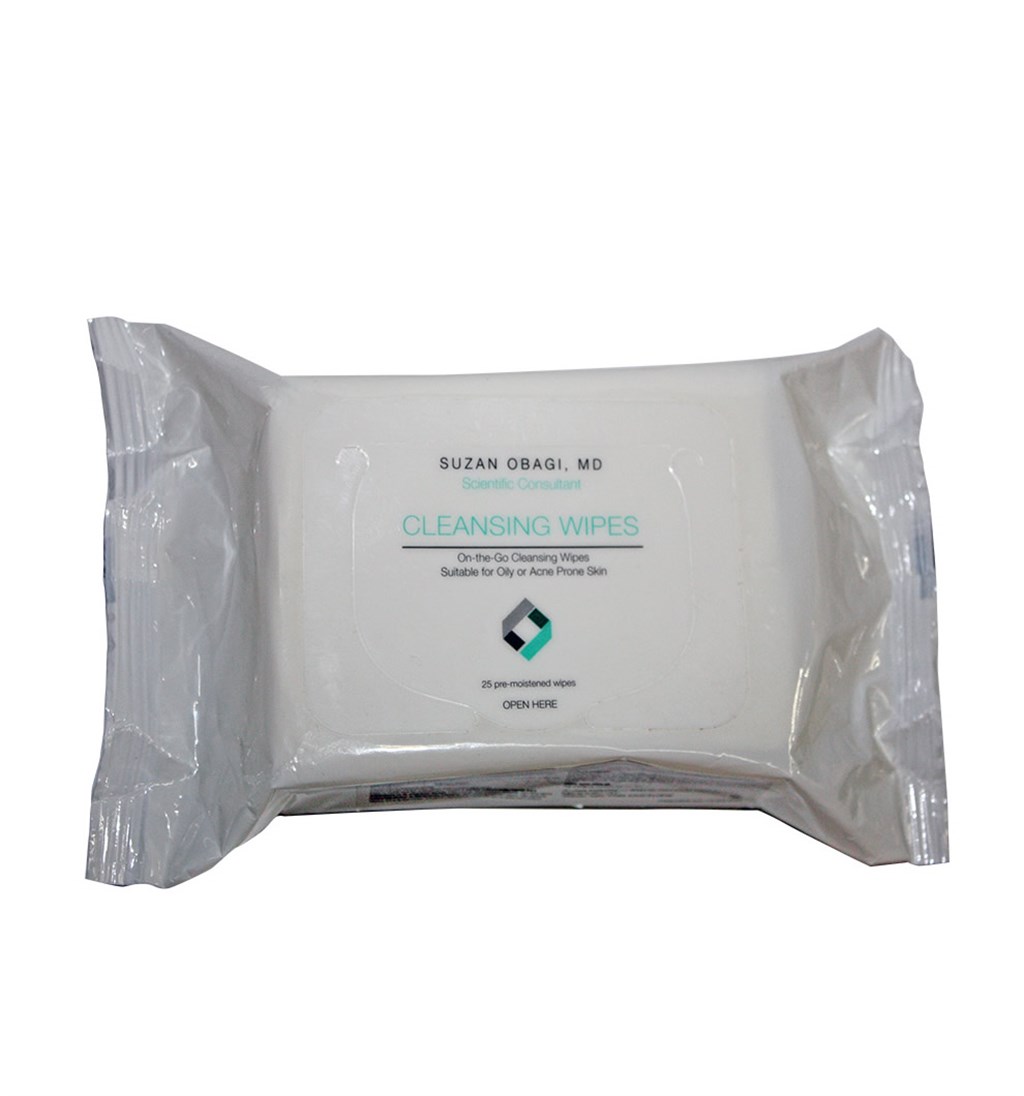 OBAGİ CLEANSİNG WİPES - OİLY OR ACNE PRONE SKİN - 25 ADET