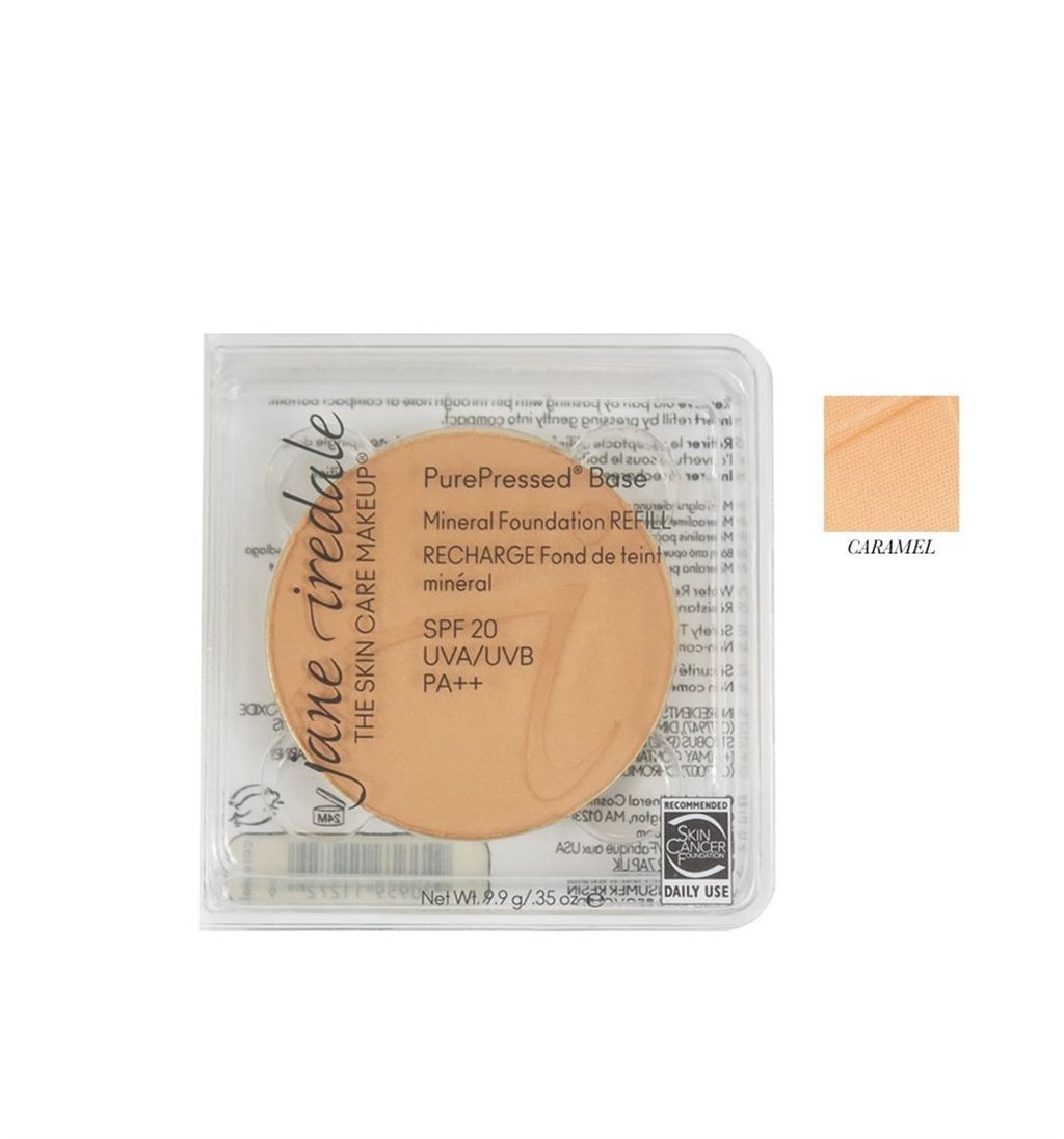JANE İREDALE PUREPRESSED BASE MİNERAL FOUNDATİON REFİLL SPF20 - CARAMEL