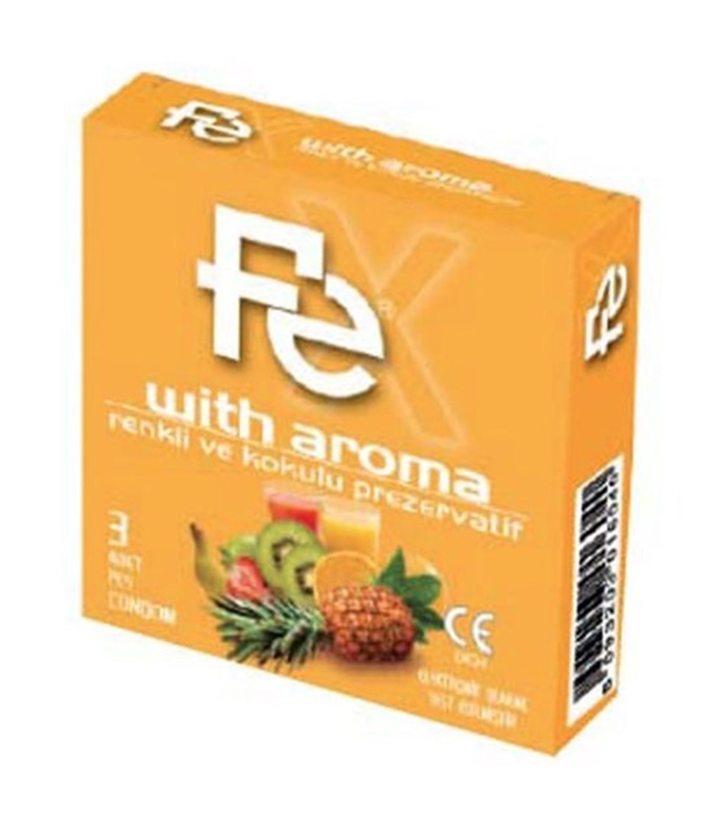 FE PREZERVATİF WİTH AROMA İNCE 3'LÜ PAKET