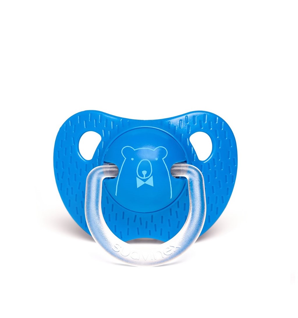 SUAVİNEX EVOLUTİON ORTODONTİK SİLİKON EMZİK 18+AY MEANİNGFUL LİFE - LACİVERT