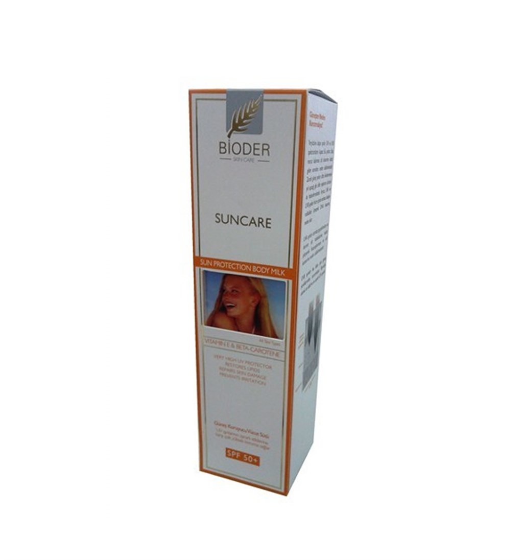 BİODER GÜNEŞ KORUYUCU VÜCUT SÜTÜ SPF50+ 180ML