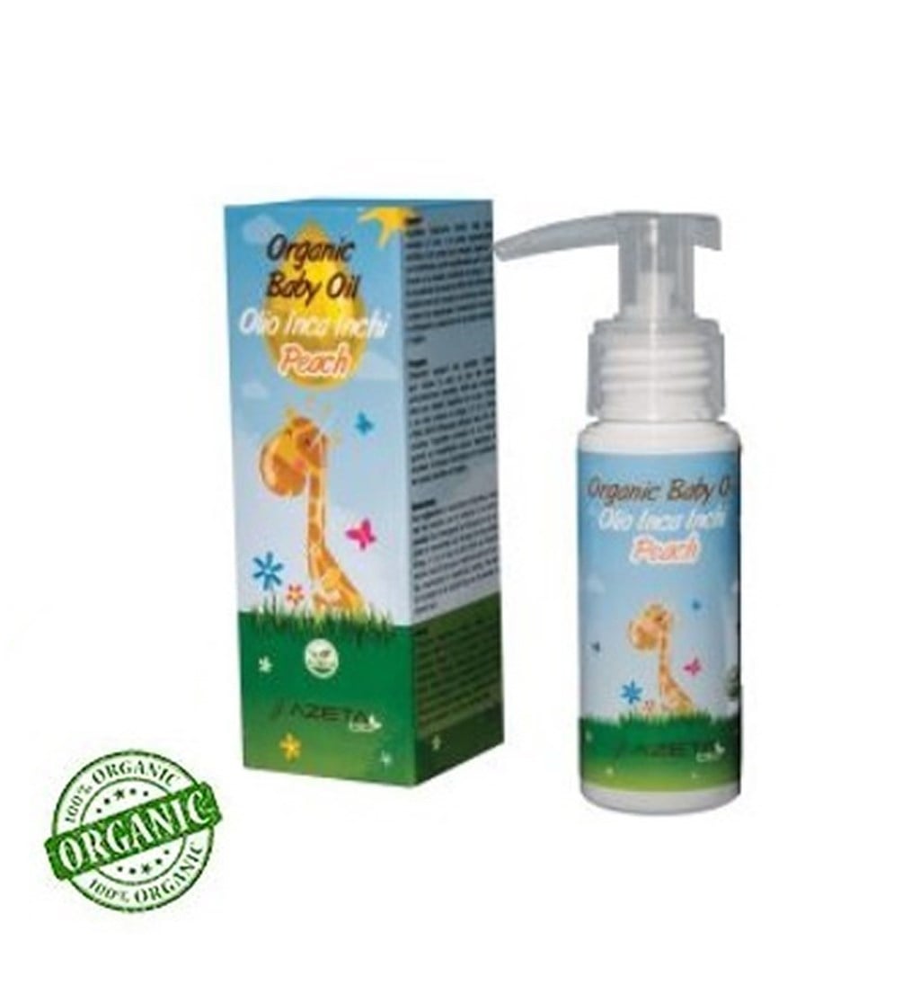 AZETABİO ORGANİK BEBEK YAĞI - ŞEFTALİ 20 ML