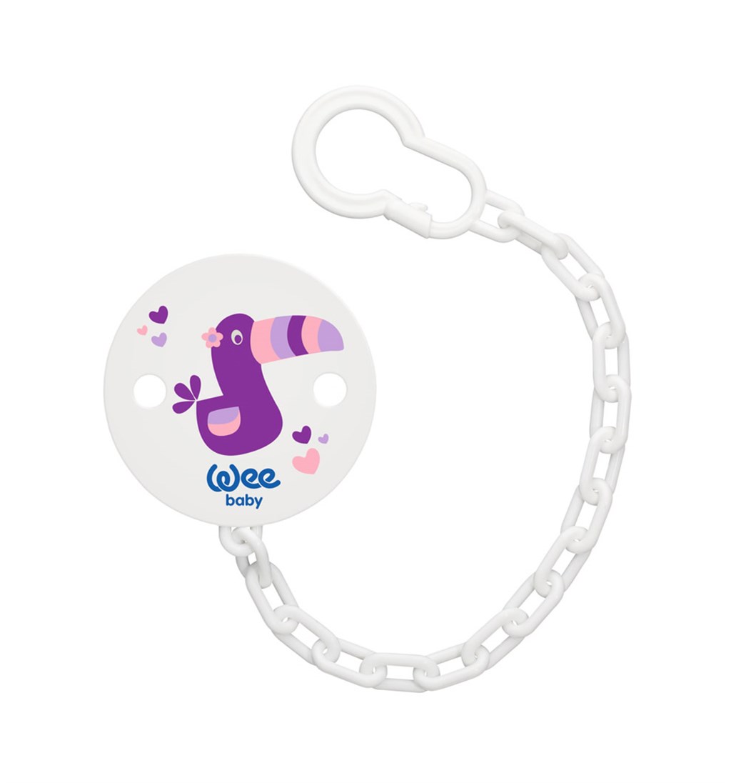 WEE BABY DESENLİ EMZİK ASKISI - PAPAĞAN