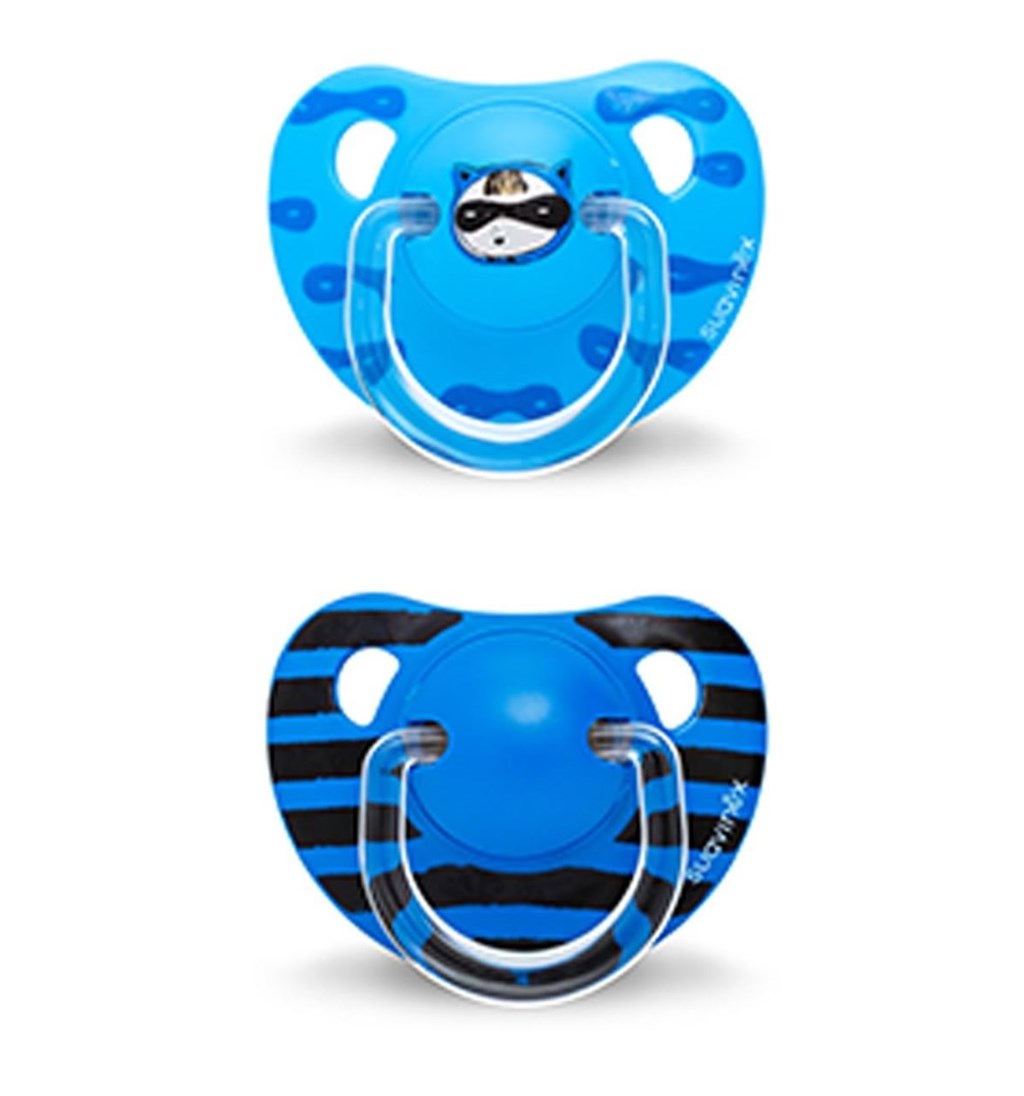 SUAVİNEX ORTODONTİK SİLİKON EMZİK +18AY 2'Lİ - PETİT SECRET - MAVİ