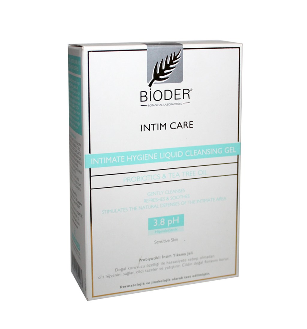 BİODER İNTİM CARE İNTİM YIKAMA JELİ - HASSAS CİLTLER