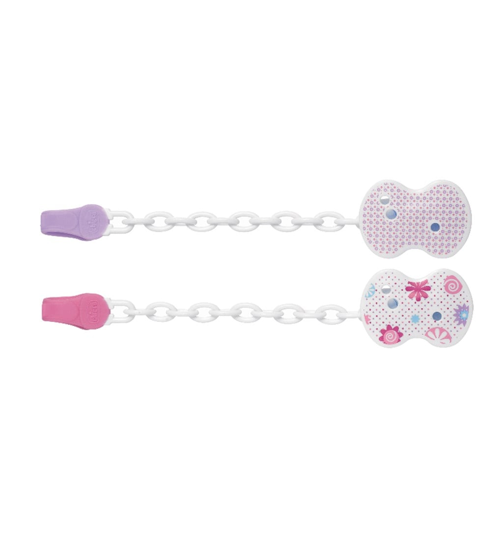 CHİCCO EMZİK KLİPSİ TEKSTİL (PEMBE)