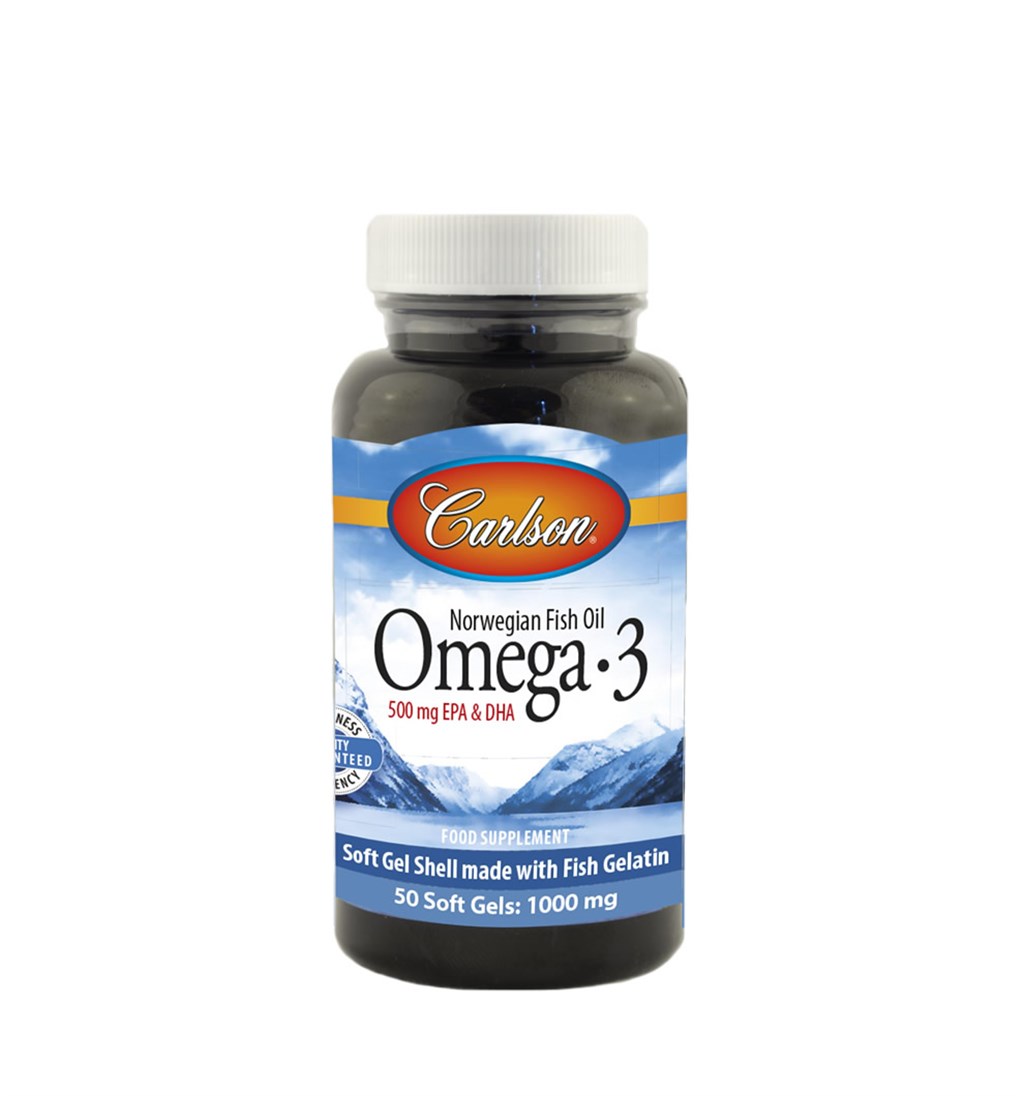 CARLSON FISH OİL OMEGA 3 - 1000 MG BALIK YAĞI - 50 KAPSÜL
