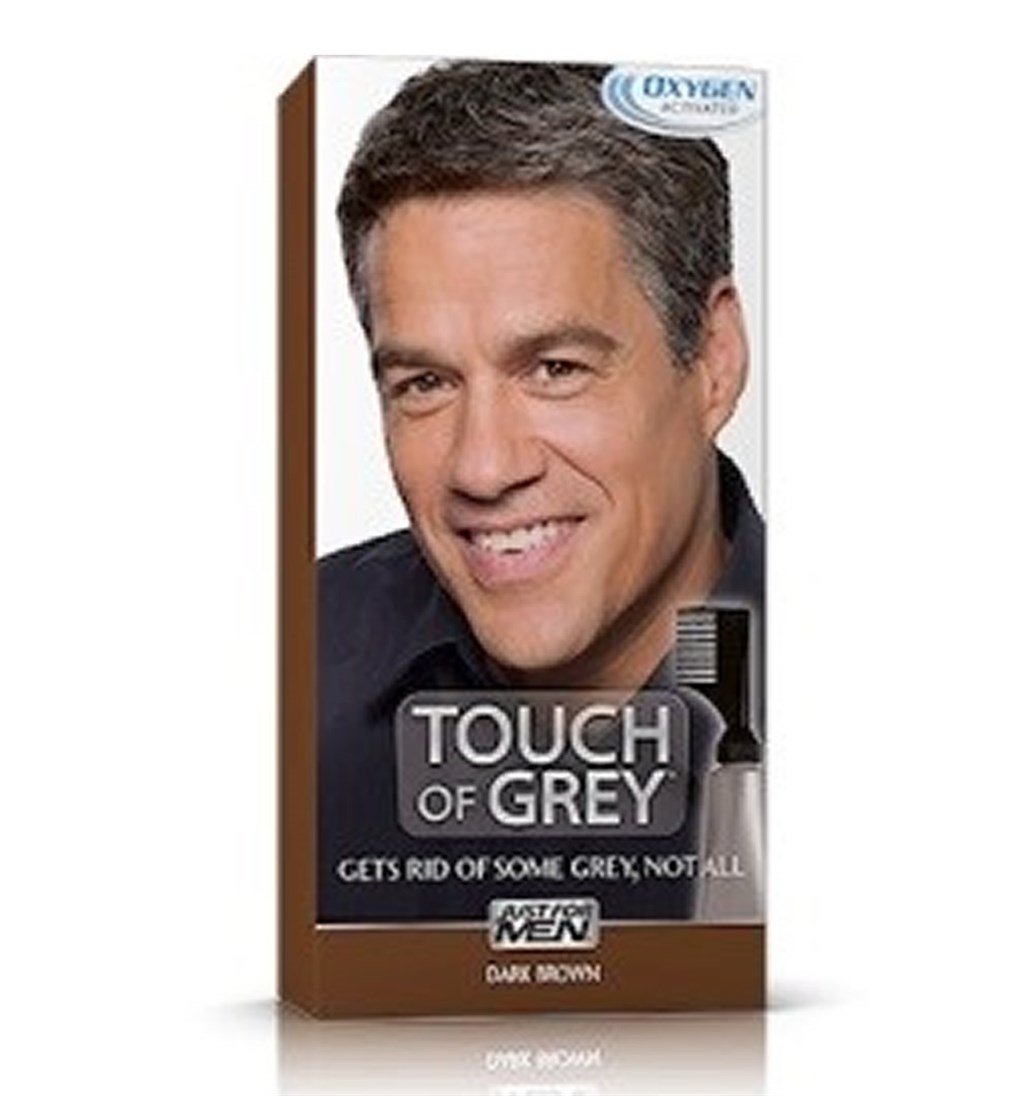 JUST FOR MEN TOUCH OF GREY BEYAZLIK GİDERİCİ - KOYU KAHVE