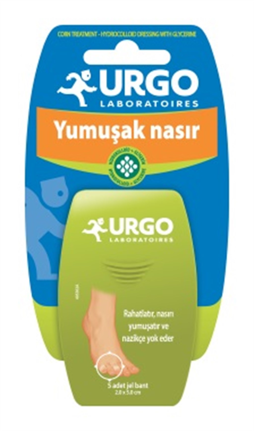 URGO YUMUŞAK NASIR TEDAVİSİ JEL BANT 5 ADET 