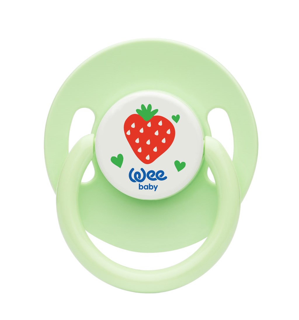 WEE BABY YUVARLAK GÖVDELİ YUVARLAK UÇLU EMZİK 0-6AY NO.1 - YEŞİL