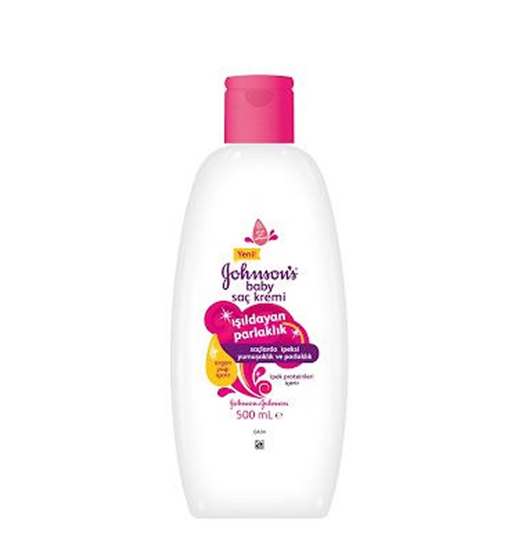 JOHNSON'S BABY IŞILDAYAN PARLAKLIK SERİSİ SAÇ KREMİ 500ML