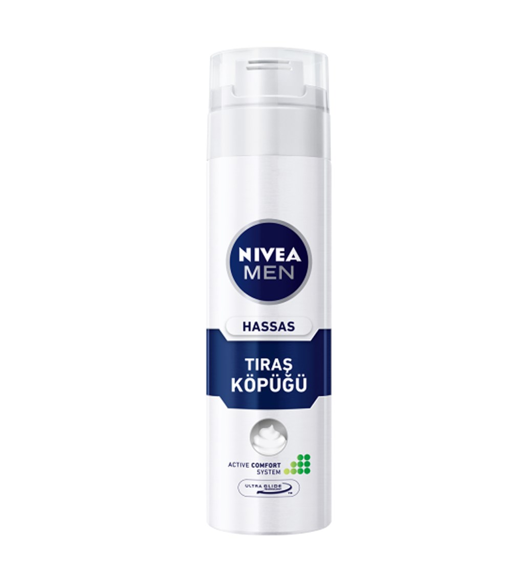 NİVEA FOR MEN TRAŞ KÖPÜĞÜ SENSİTİVE 200ML