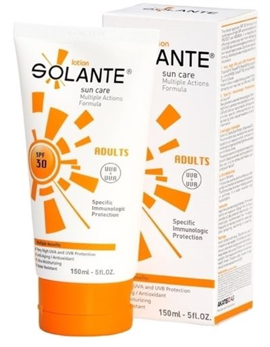 SOLANTE SPF 30 GÜNEŞ KORUYUCU LOSYONU 150 ML