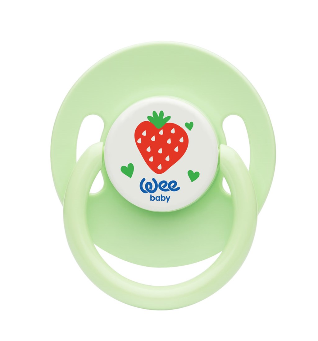 WEE BABY YUVARLAK GÖVDELİ YUVARLAK UÇLU EMZİK 6-18AY NO.2 - YEŞİL