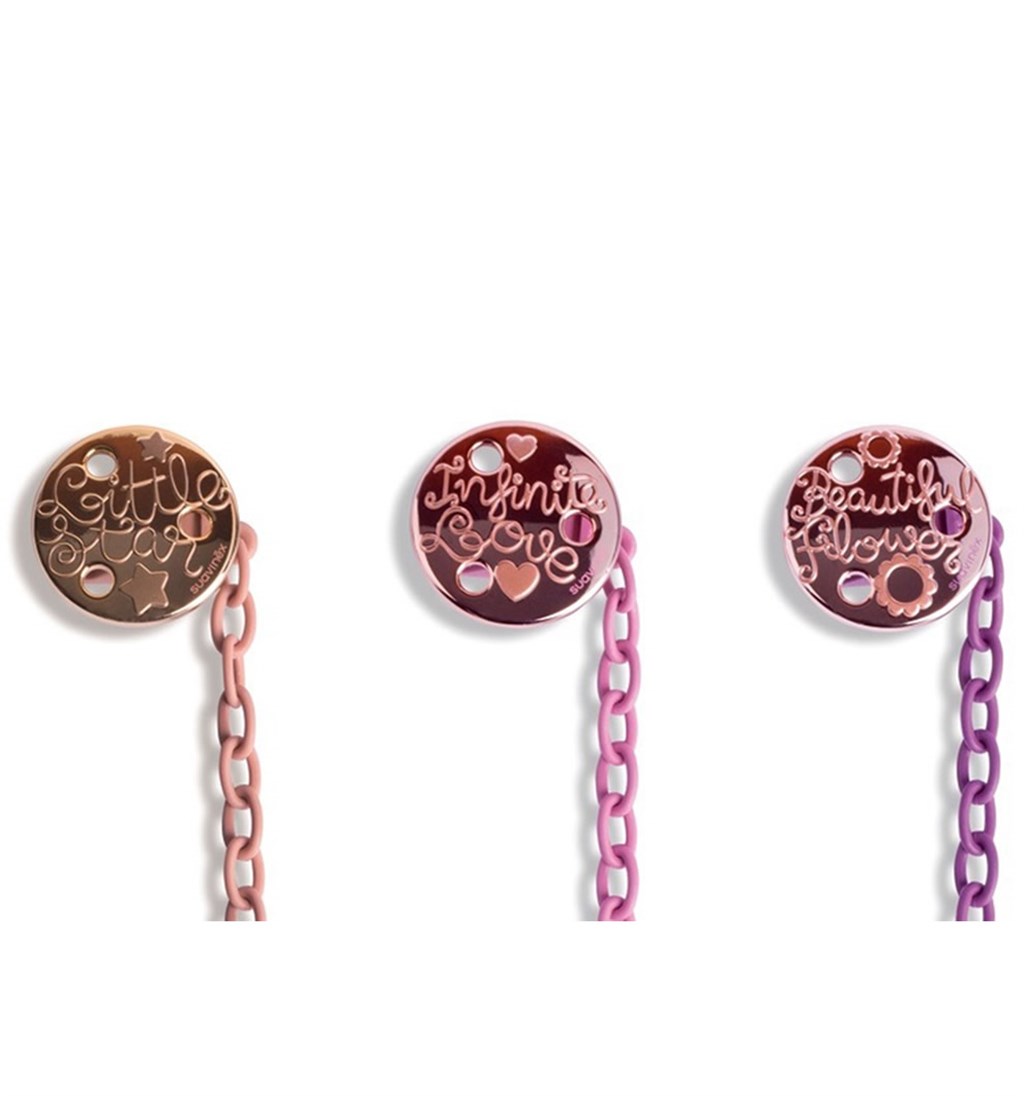 SUAVİNEX HAUTE COUTURE EMZİK ZİNCİRİ - PEMBE