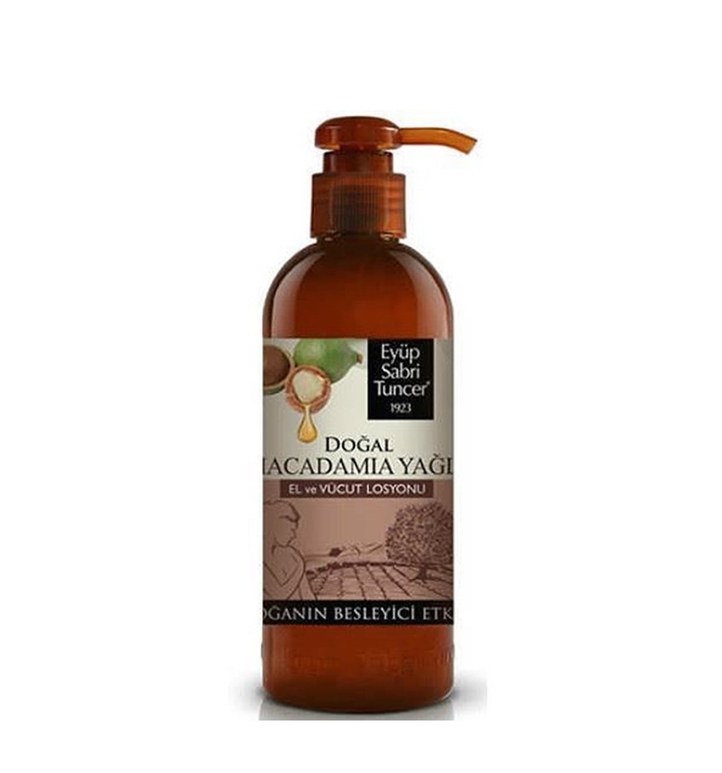 EYÜP SABRİ TUNCER DOĞAL MACADAMİA YAĞLI EL VE VÜCUT LOSYONU 250ML