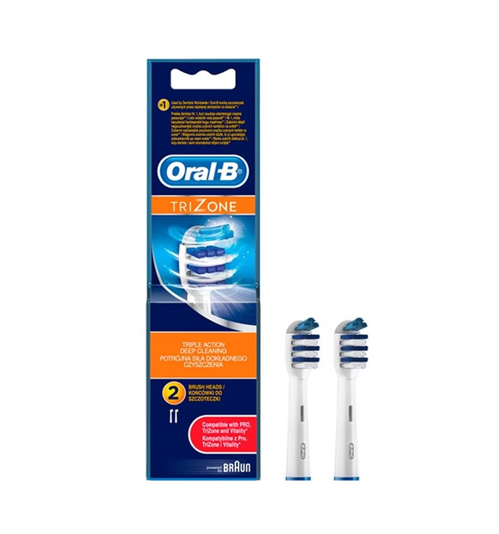 ORAL-B TRİZONE 2'Lİ DİŞ FIRÇASI YEDEK BAŞLIĞI
