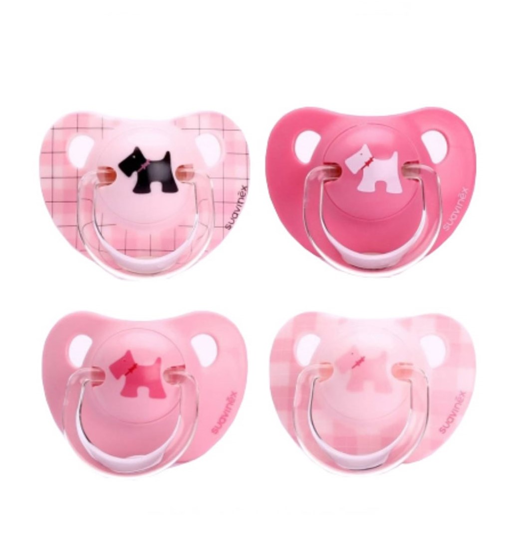 SUAVİNEX ORTODONTİK SİLİKON EMZİK +6AY 2'Lİ - PEMBE