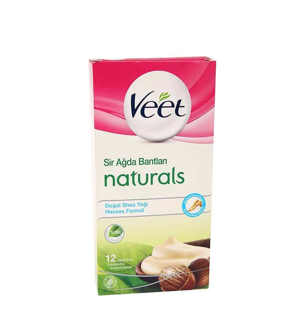 VEET NATURALS SİR AĞDA BANTLARI 12 ADET