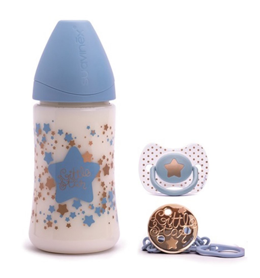 SUAVİNEX HAUTE COUTURE BİBERON SETİ - MAVİ