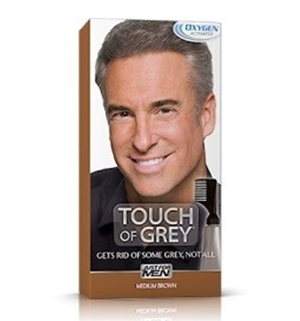 JUST FOR MEN TOUCH OF GREY BEYAZ GİDERİCİ - ORTA KAHVE