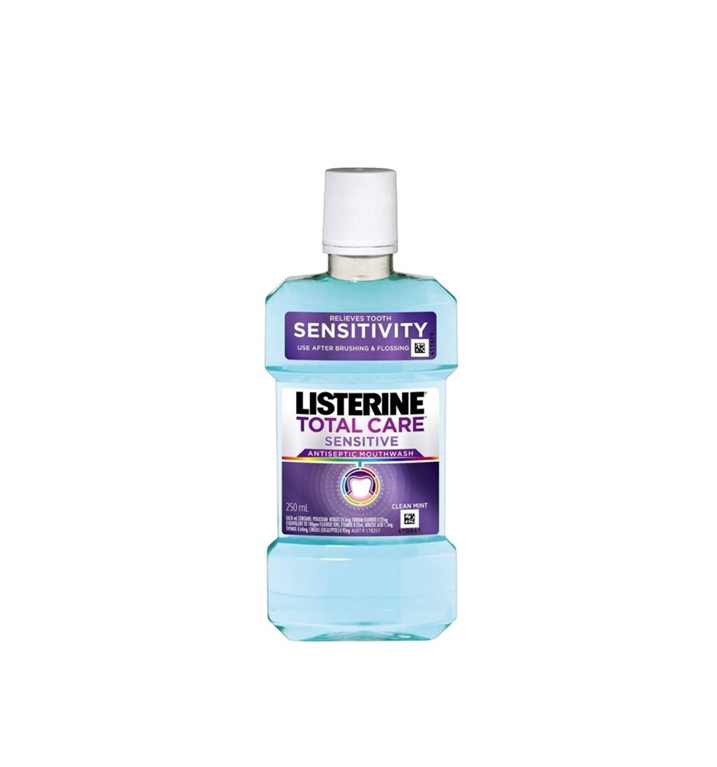 LİSTERİNE TOTAL CARE SENS MAVİ 250ML