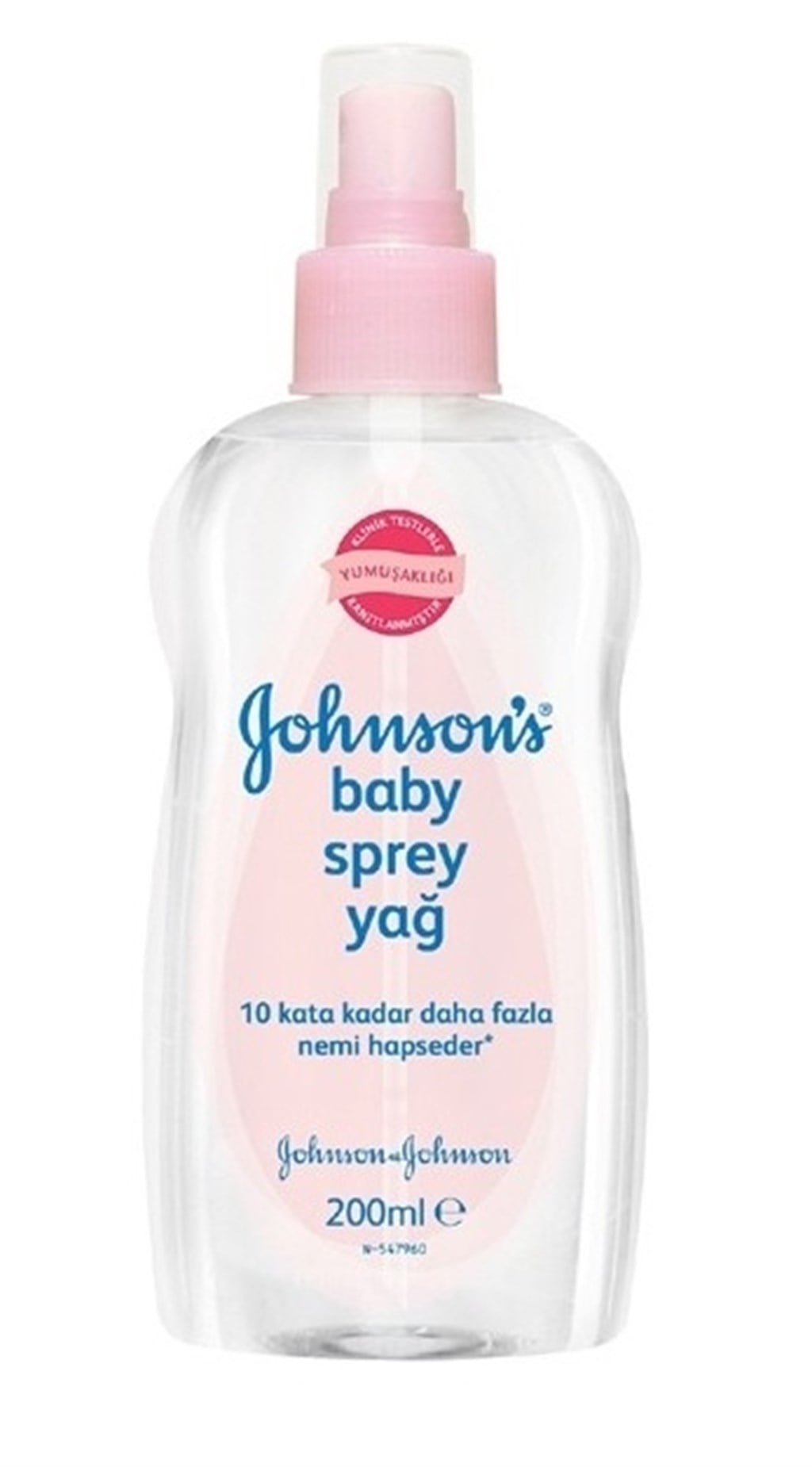JOHNSON'S BABY YAĞ  200 ML SPREY