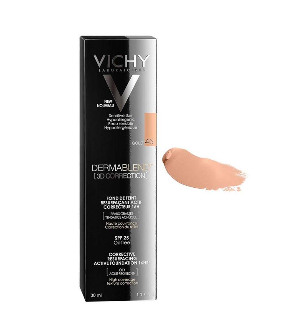 VİCHY DERMABLEND 3 BOYUTLU DÜZELTİCİ DONDÖTEN SPF25 GOLD 45