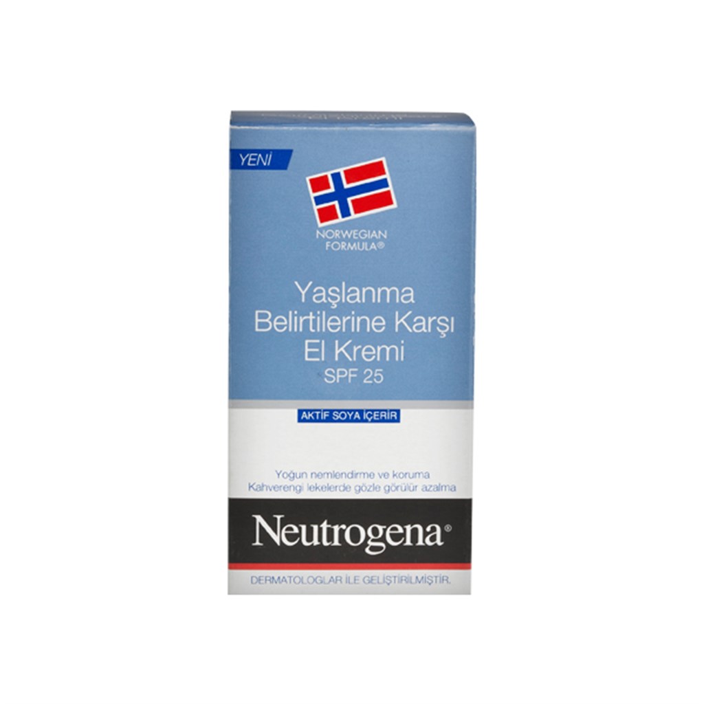 NEUTROGENA YAŞLANMA BELİRTİLERİNE KARŞI EL KREMİ 50 ML SPF25