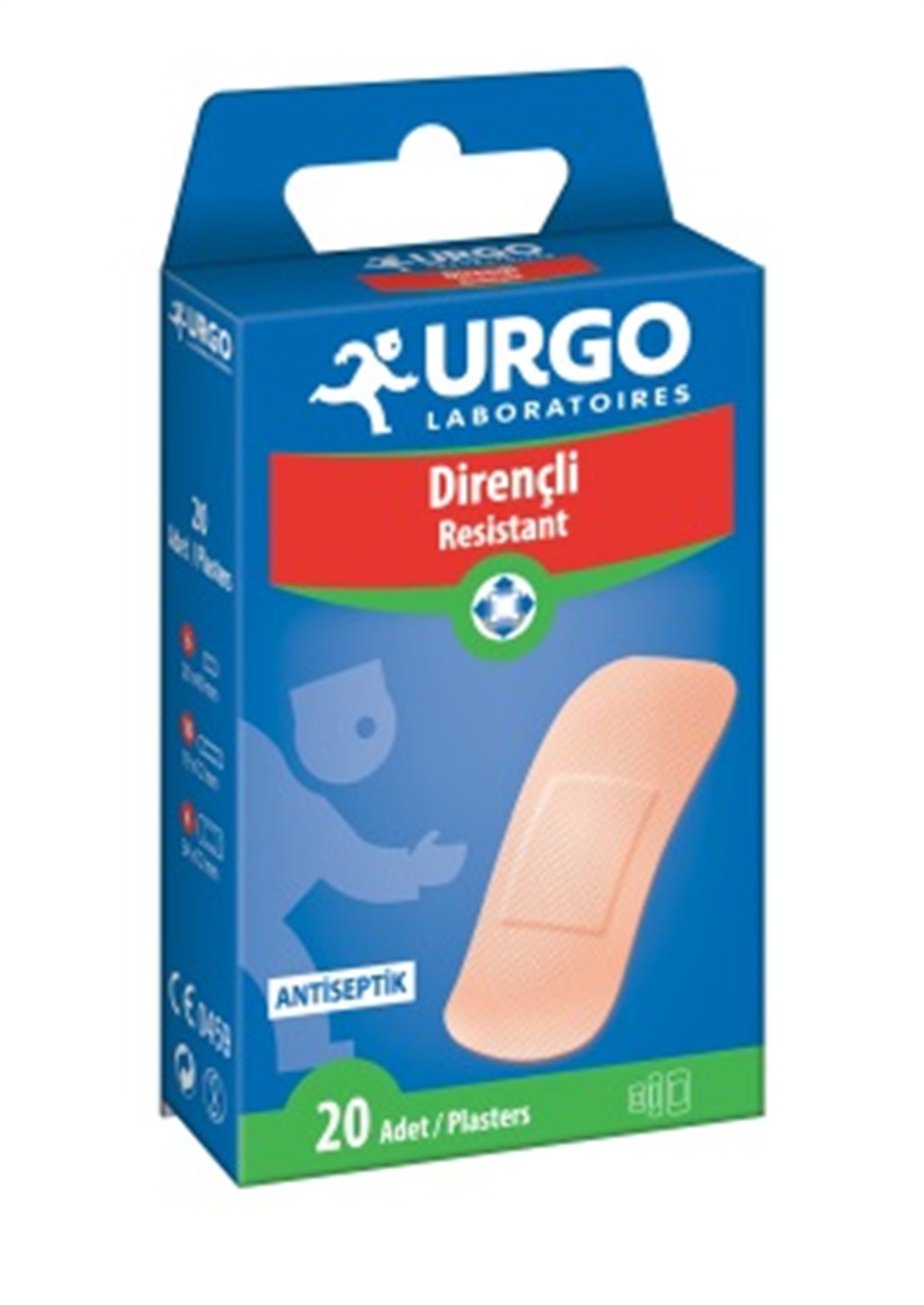 URGO DİRENÇLİ YARA BANDI 20 ADET