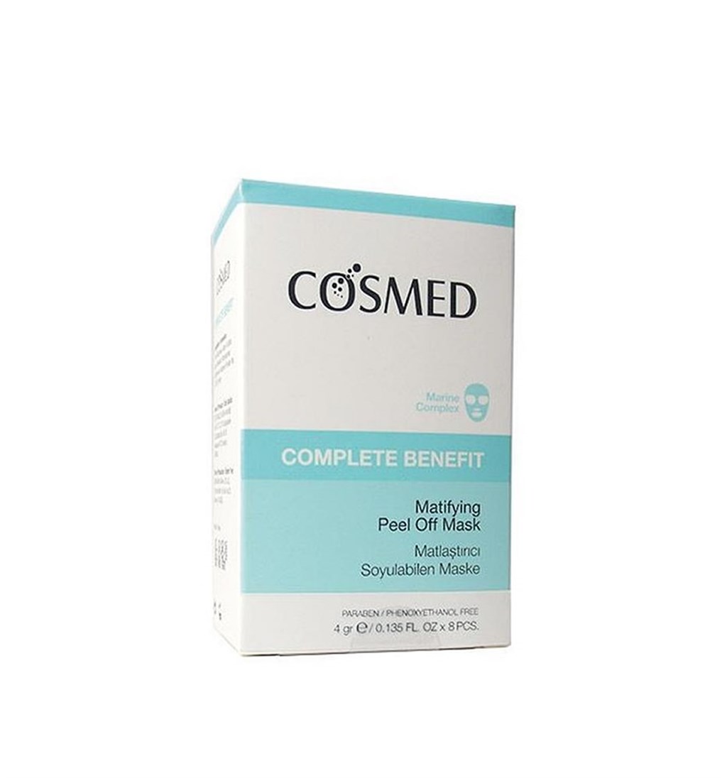 COSMED COMPLETE BENEFİT MATLAŞTIRICI SOYULABİLEN MASKE