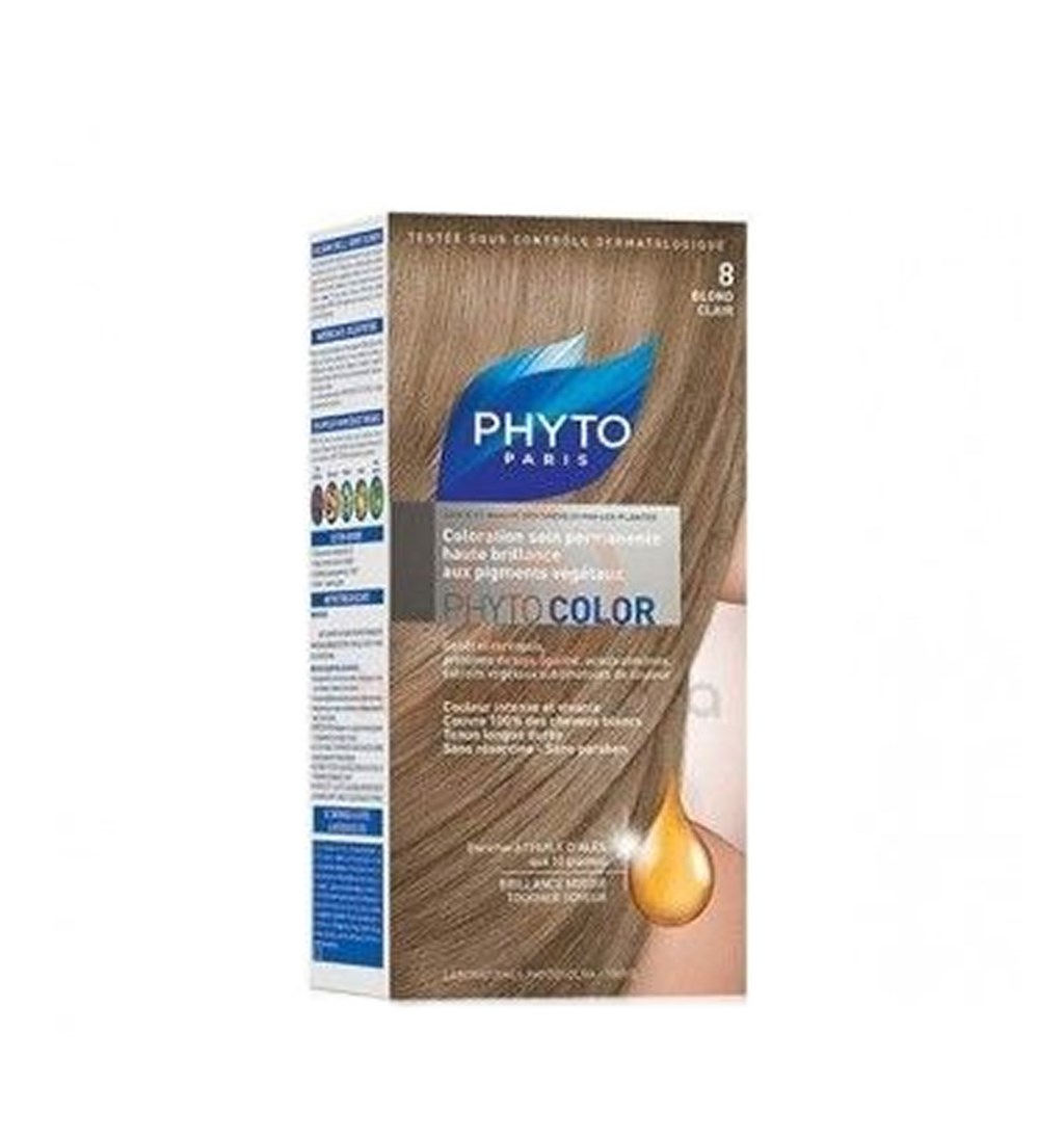 PHYTO COLOR SAÇ BOYASI 8 AÇIK SARI (BLOND CLAİR)