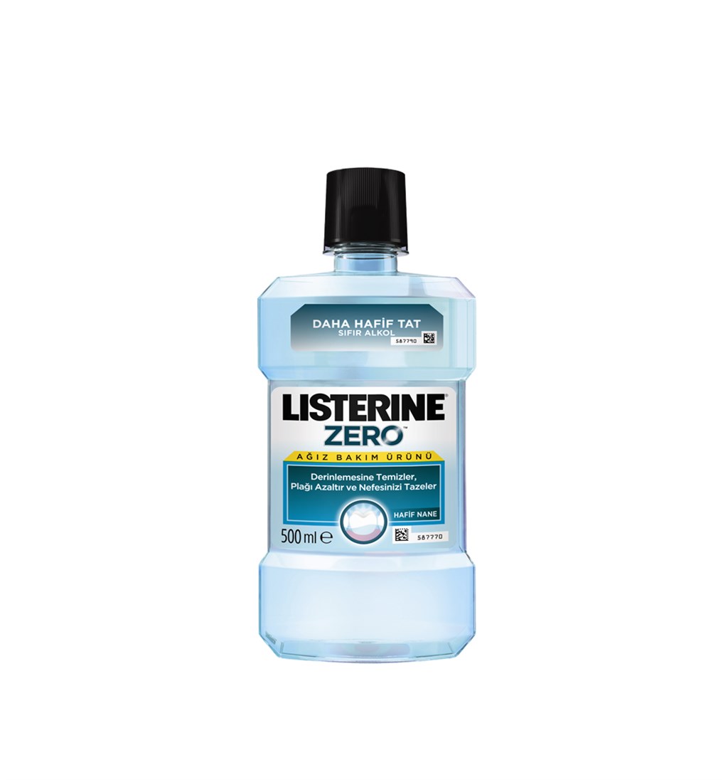 LİSTERİNE ZERO ALKOLSÜZ MAVİ 500ML