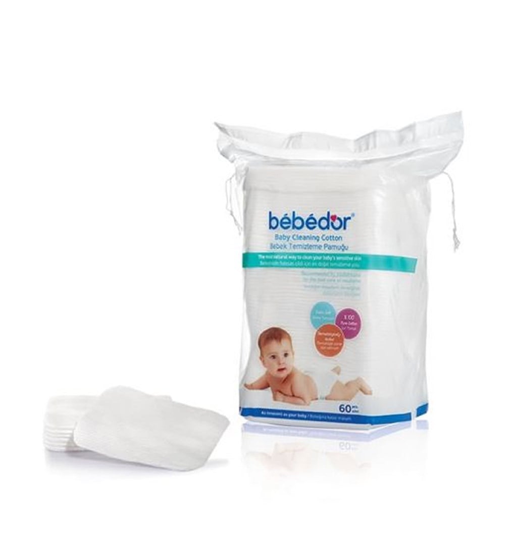 BEBEDOR BEBEK TEMİZLEME PAMUĞU