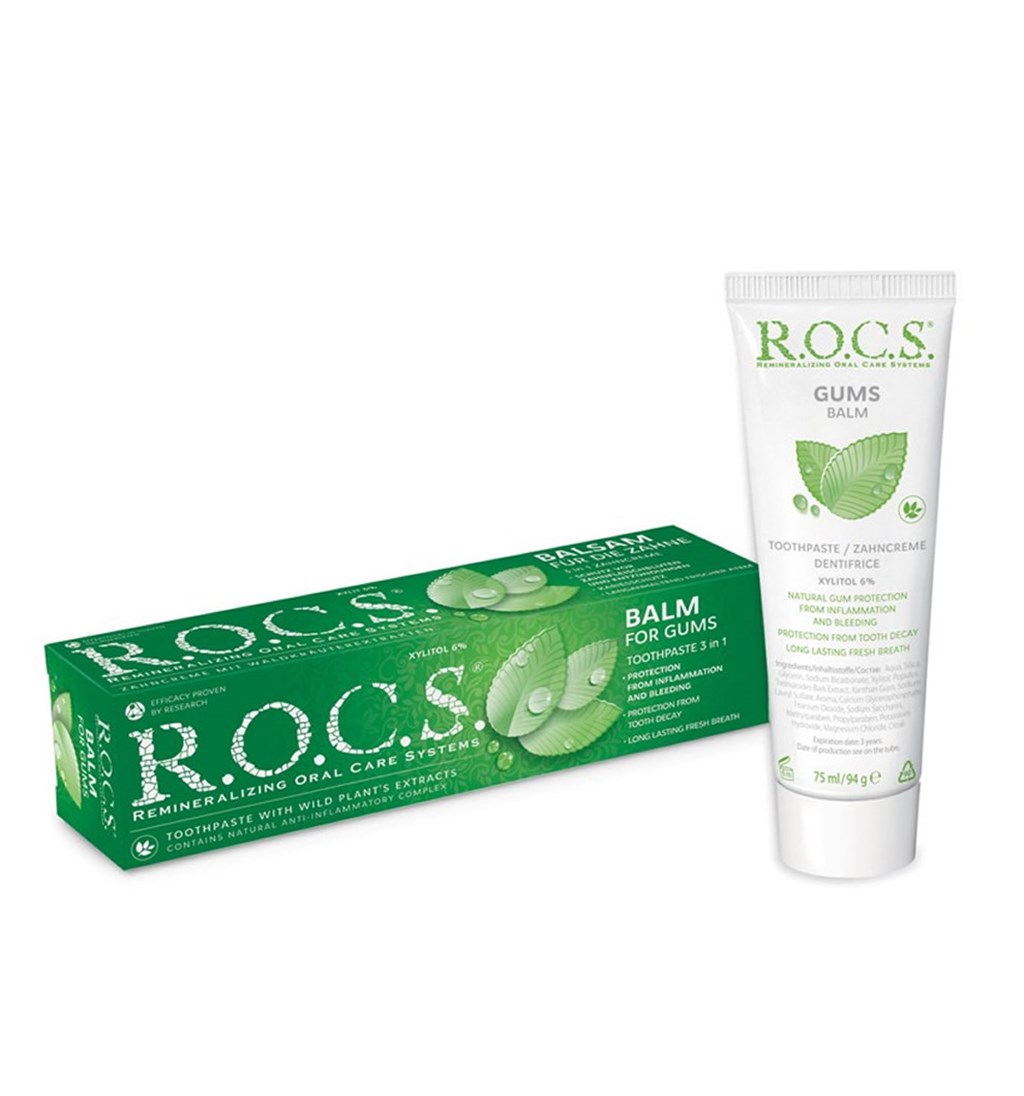 ROCS BİTKİ ÖZLERİ İÇEREN DİŞ MACUNU