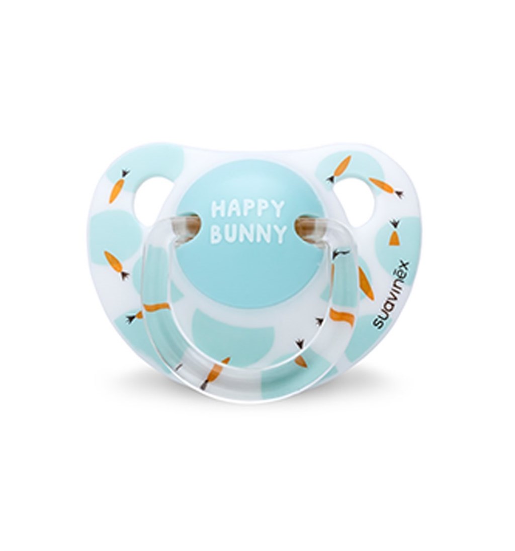 SUAVİNEX ORTODONTİK KAUÇUK EMZİK 0-6AY BUNNY - BEYAZ