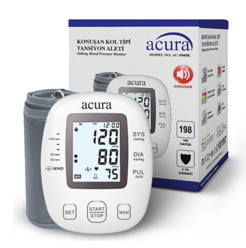 Acura AC-9080K Konuşan Kol Tipi Tansiyon Aleti