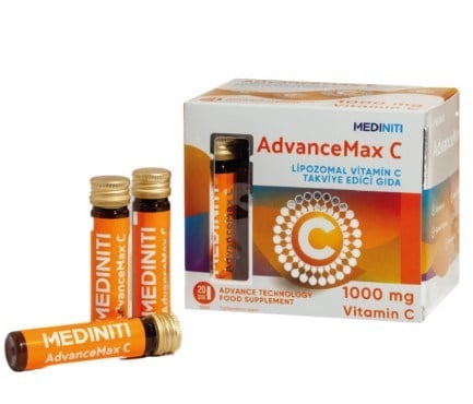 Advancemax Lipozomal C Vitamini 10 ml x 20 Shot